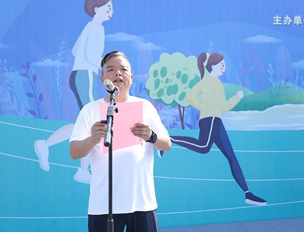 灞桥区迎十四运倒计时100天健步走活动成功举办(图3)